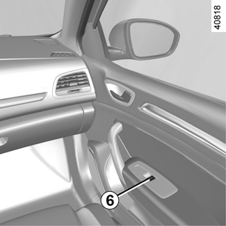 E-Guide.renault.com / Megane-4 / Spraw, Aby Twój Samochód Oferował Jak Najwyższy Komfort / Elektryczne Podnośniki Szyb